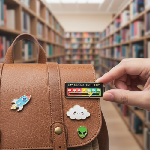 Pin de nivel de batería social