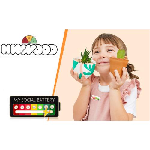 Pin de nivel de batería social